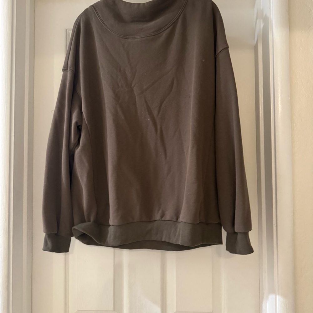 Olive Green Women's Sweatshirt